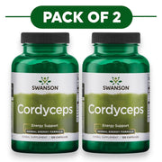 Swanson Cordyceps 120 Capsules Pack of 2