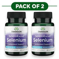 Swanson SelenoExcell Selenio 200mcg 60 cápsulas Pack de 2