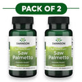 Swanson Full Spectrum Saw Palmetto 540mg 100 Vegan Capsules Pack of 2