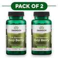 Swanson Bayas de Goji 500 mg 60 Cápsulas | Apoyo Antioxidante