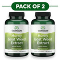Extracto de Epimedium Swanson 500 mg - Hierba Estandarizada - 120 Cápsulas