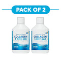 Swedish Nutra Marine Collagen Peptide Liquid Berry 500ml Pack of 2