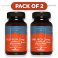 Terranova Easy Iron 20mg Complex Capsules 100 Count Pack of 2