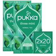 Pukka Organic Three Mint Herbal Tea 32g - 20 Sachets