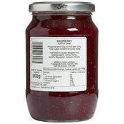 Tiptree Raspberry Conserve raspberry flavoured conserve 908g jar ingredients and barcode