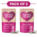 Complejo de apoyo para belleza Together Health: cabello, piel y uñas - 60 cápsulas