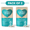 Calcio de origen vegetal de algas marinas Together Health - 60 cápsulas veganas