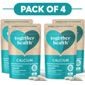 Calcio de origen vegetal de algas marinas Together Health - 60 cápsulas veganas