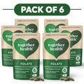 Folato 400 mcg de Espinaca de Together Health - 30 Cápsulas