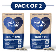 Together Health Night Time Magnesium & Herbs 60 Capsules Pack of 2