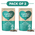 Zinc Orgánico de Hoja de Guayaba de Together Health - 15 mg - 30 Cápsulas Veganas