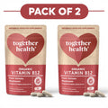 Together Health Organic Vitamin B12 20mcg from Mushroom 30 Capsules Pack of 2