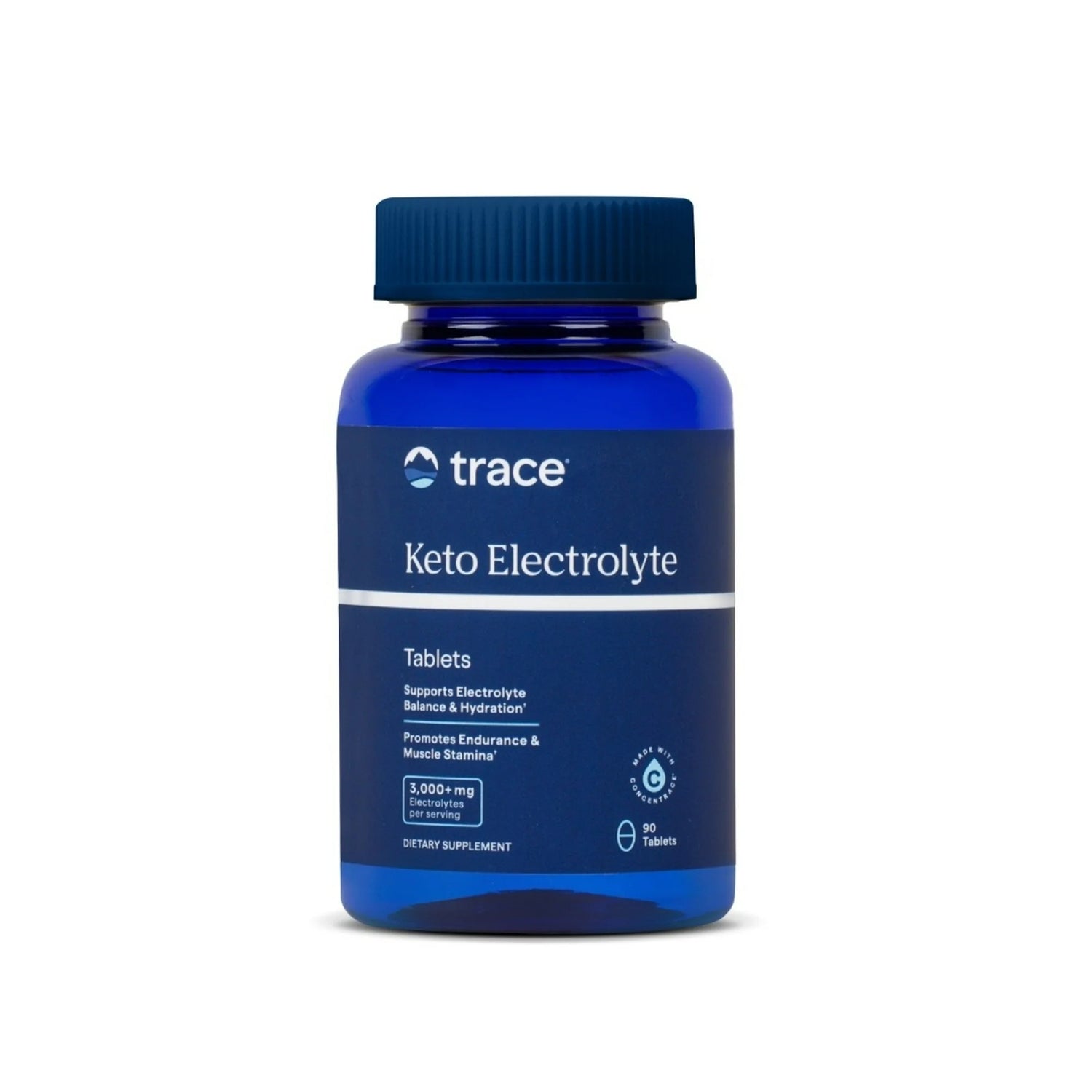 Trace Minerals Keto Electrolyte Tablets - 90 Count