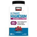 Force Factor Magnesio Supremo Masticables Blandas – Mezcla de Bayas (60 Unidades)
