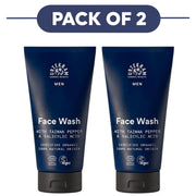 Urtekram Men Face Wash with Tazman Pepper & Salicylic Acid 150ml Pack of 2