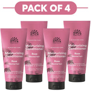 Urtekram Moisturising Rose Conditioner 180ml Pack of 4