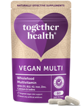 Multivitamínico Vegano con B12, Hierro, D3, K2 de Together Health - 60 Cápsulas