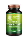 The Good Guru Vitamina D3 + K2 (MK-7) Vegana - 4000IU - 90 Cápsulas