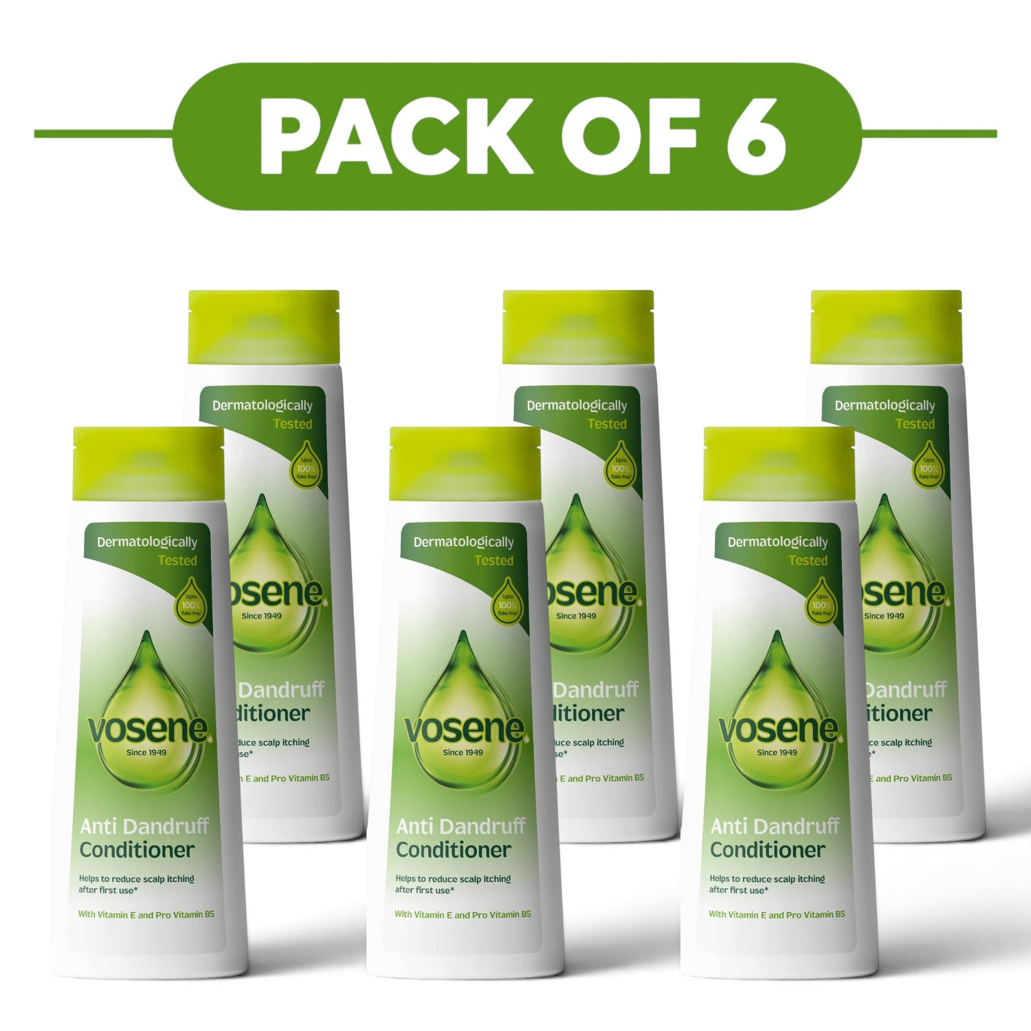 Vosene Anti-Dandruff Conditioner 300ml Pack of 6