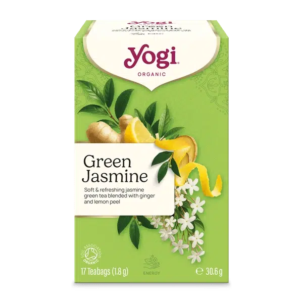 Yogi Tea Organic Green Jasmine Tea box 17 teabags 30.6g