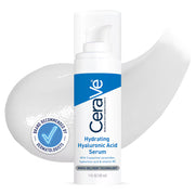 CeraVe Hydrating Hyaluronic Acid Serum facial skincare pump bottle 30ml