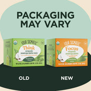 Four Sigmatic Organic Matcha Latte Mix, Dairy-Free - 10 Packets. Old & new packaging.