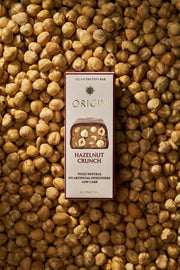 Origin Hazelnut Crunch organic vegan protein snack bar 45g