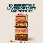 MyProtein Layered Protein Bar Variety Pack assorted high protein snack bars 12 x 60g