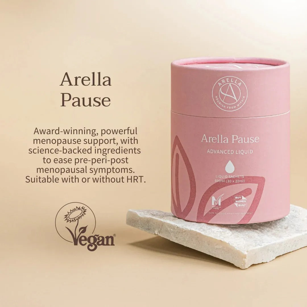 Arella Pause Menopause Support Vegan Liquid Supplement - 30 x 20ml