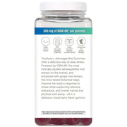 Youtheory Ashwagandha KSM-66 mixed berry flavoured gummies 200mg 180 count bottle product information