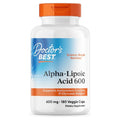 Cápsulas Vegetales Doctor's Best Ácido Alfa-Lipoico 600mg 180 Unidades