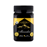 Front image: Egmont Manuka honey UMF 12 plus jar 1kg single pack