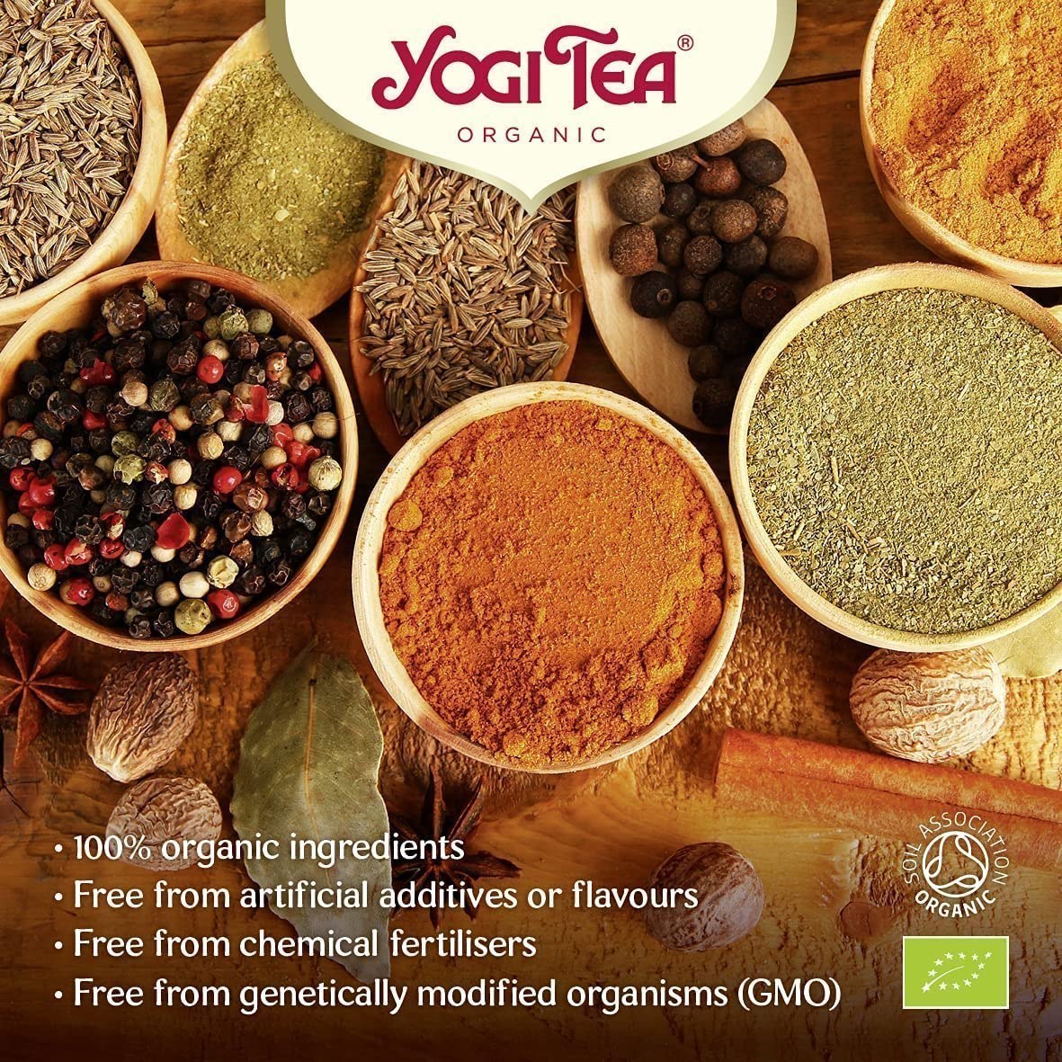 Yogi Tea Organic Ginger Lemon Herbal Tea - 17 x 1.8g