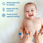 Johnson's Baby Natural Cornstarch Powder body powder bottle 400g lifestyle use