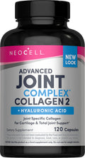 NeoCell Complejo Articular Colágeno Tipo 2 y Ácido Hialurónico - 120 Cápsulas