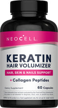 NeoCell Queratina y Colágeno para Apoyo al Cabello y la Piel - 60 Cápsulas