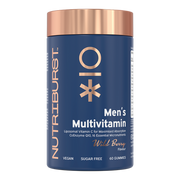 Nutriburst Men's Multivitamin Gummies bottle, wild berry flavour, 60 count.