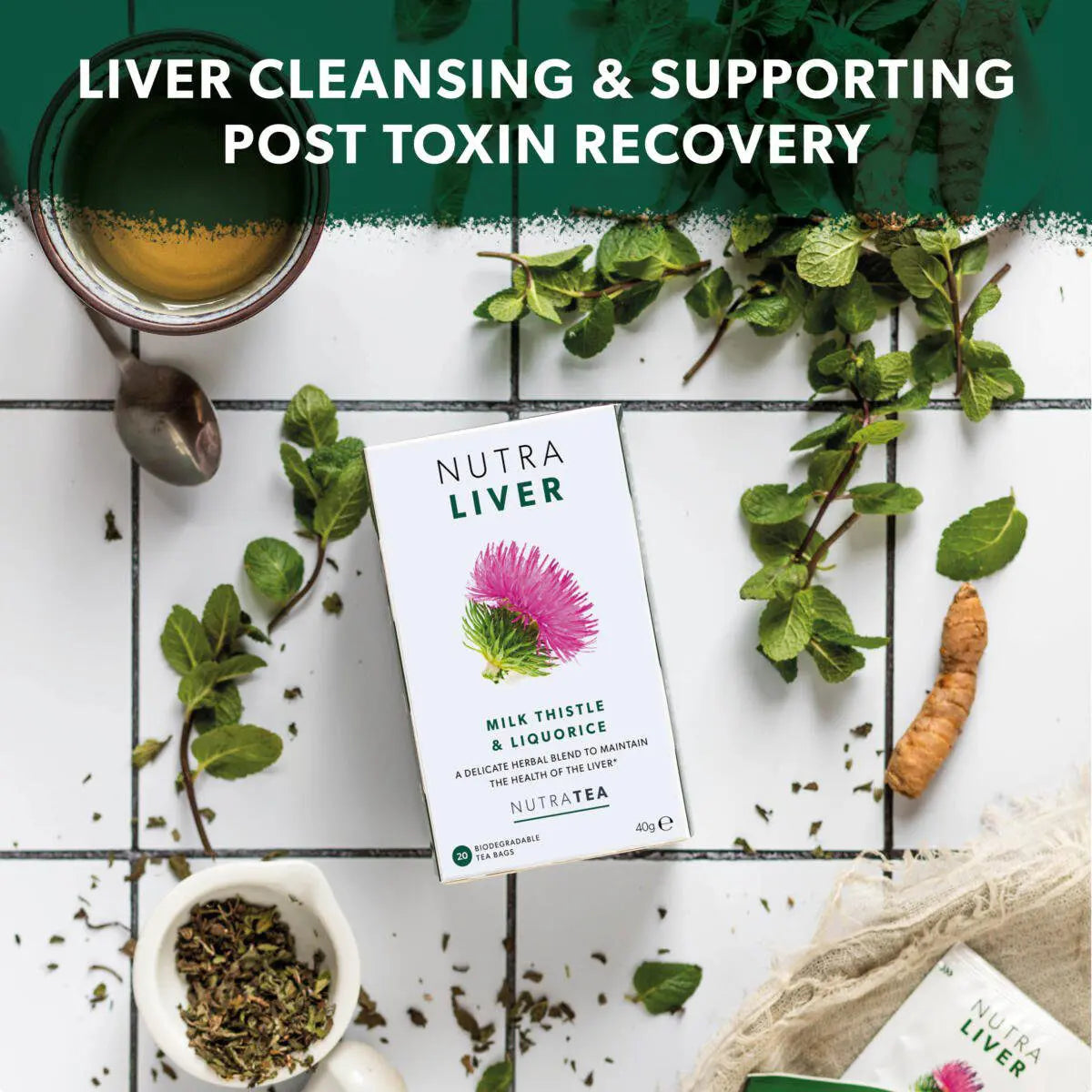 Nutra Liver Tea with Milk Thistle & Liquorice