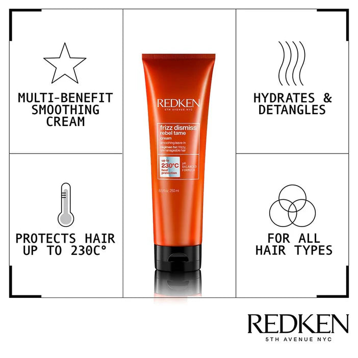 Redken Frizz Dismiss Rebel Tame Leave-In Cream 250ml