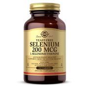 Solgar Yeast-Free Selenium 200mcg, dietary supplement tablet bottle packaging, no flavour, 250 tablets