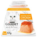 Purina Gourmet Revelations Mousse Chicken Wet Cat Food 4 x 57g