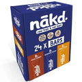 Paquete variado de barras crudas de frutas y nueces Nakd 24x35g