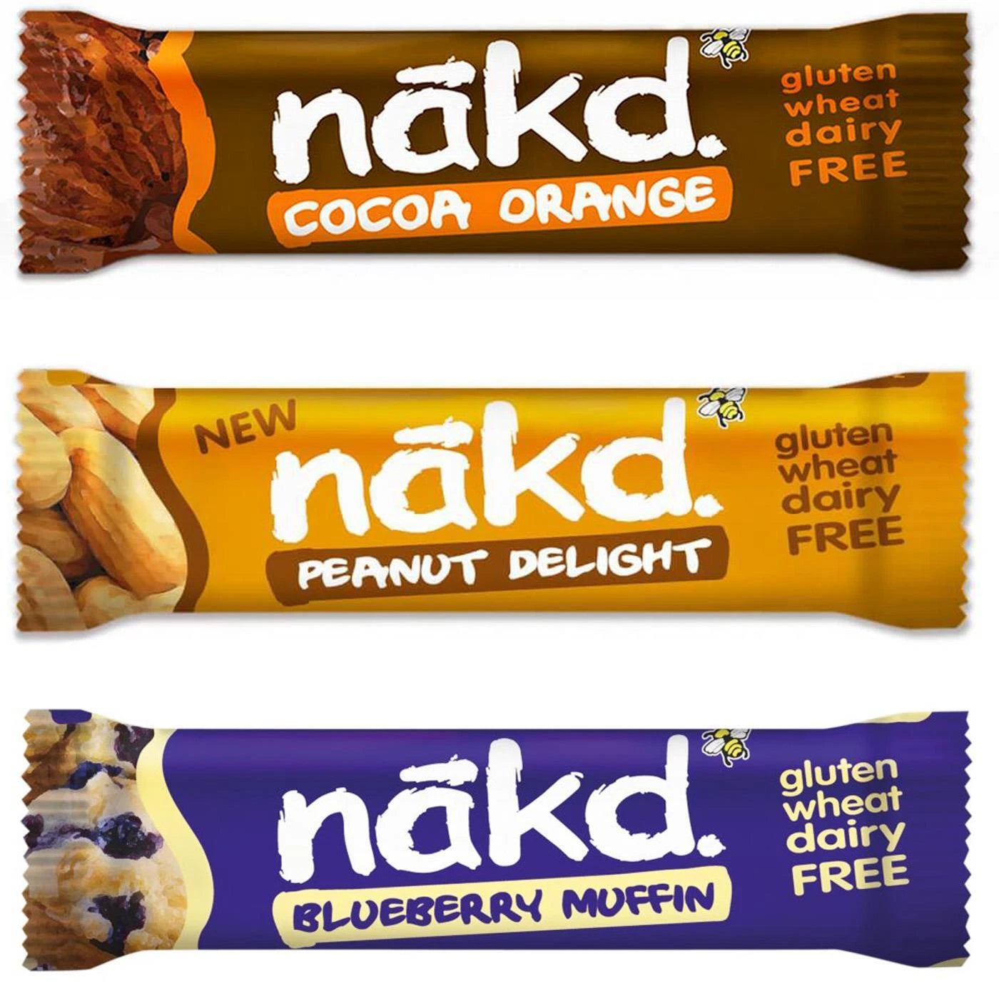 Nakd Raw Fruit & Nut Bars Variety Pack 24x35g