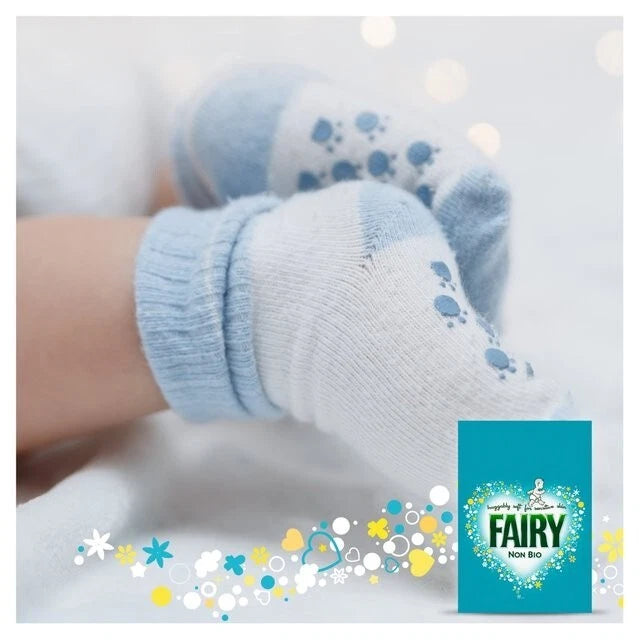 Fairy Non Bio Fast Dissolving Laundry Powder 3kg used for everyday laundry care