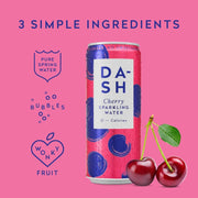 Dash Sparkling Water Mixed Pack 12 x 330ml Cherry